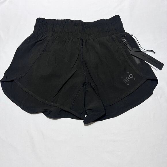 NWT Grand Running Club Josephine Running Shorts XS Black NWT Women’s Athletic - Picture 4 of 8
